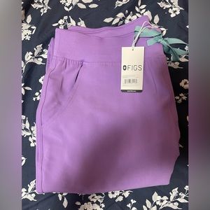 BNWT Figs Zamora High Waist Jogger Large/Tall in Lilac Dawn
